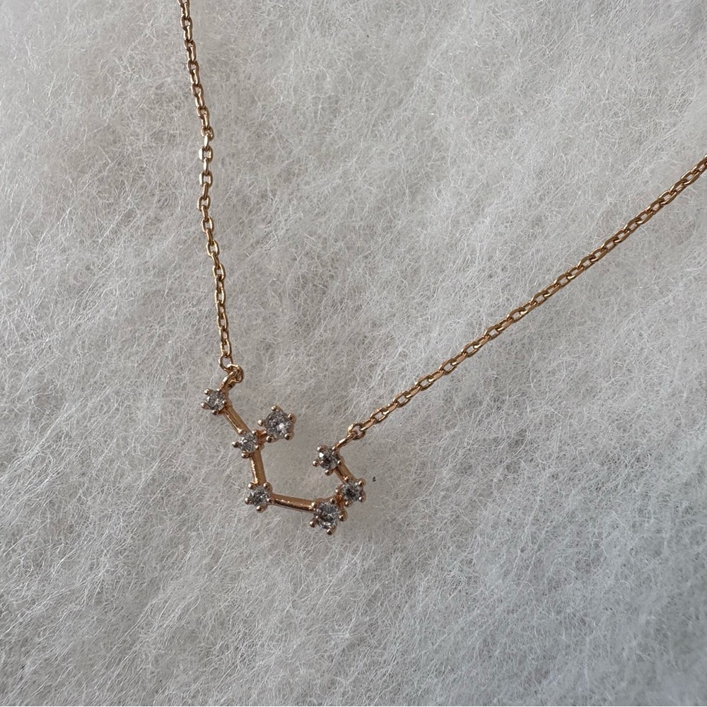 Bearfruit Jewelry Constellation Necklace in Rose Gold - Sagittarius - Picture 9 of 11